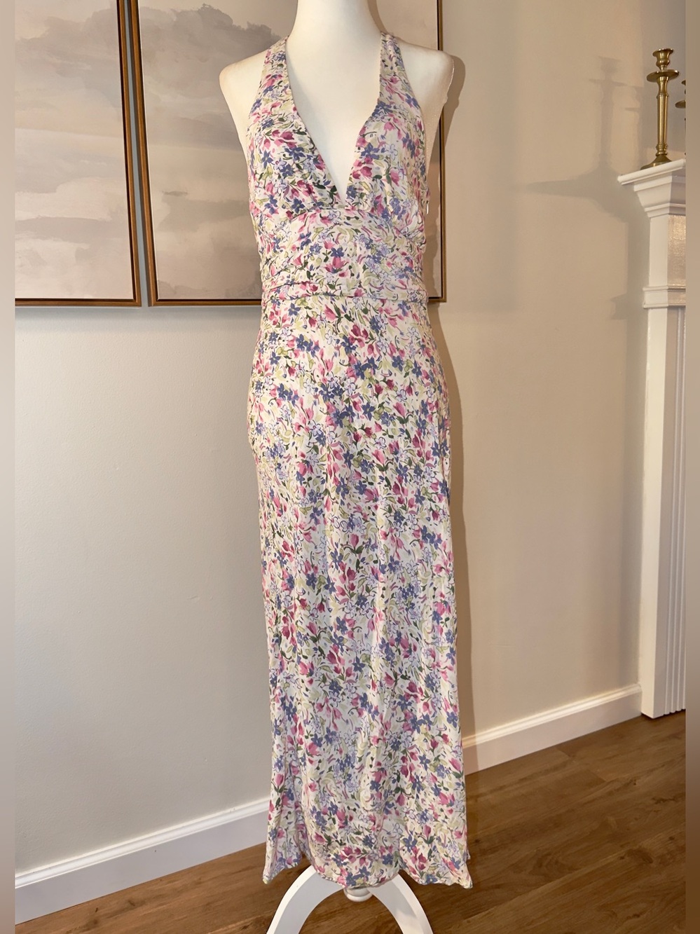 Seven Wonders Floral Halter Midi Dress